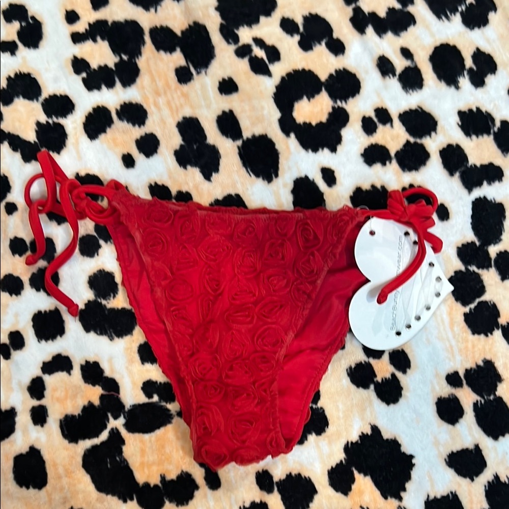 Beach Bunny little Red corvette Bikini Bottom